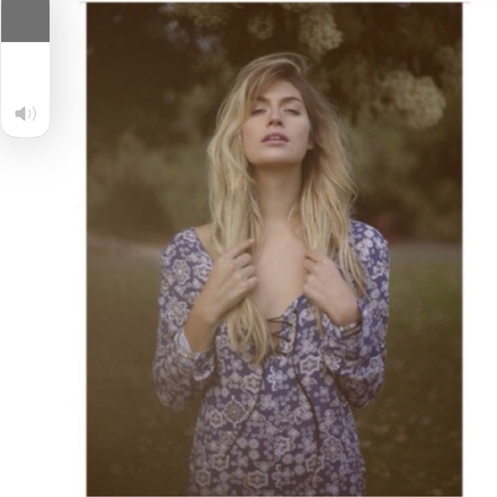 One Teaspoon Seven Wonders Jumpsuit in Blue size L NWOT